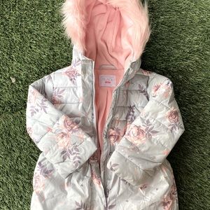 Children’s Place Girls Winter Waterproof Coat